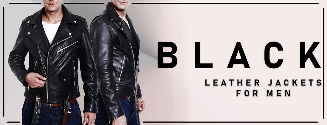 Black Leather Jackets For Men