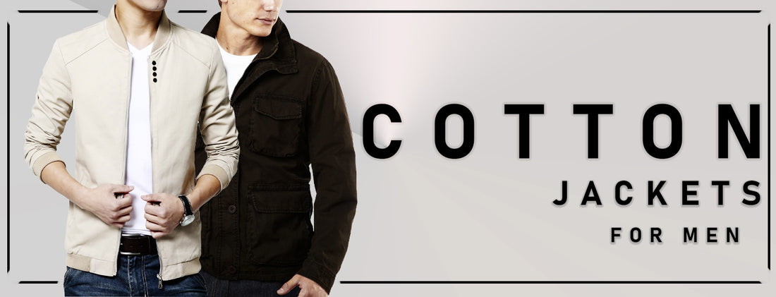 cotton jackets for men