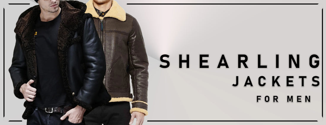 Shearling Jacket For Men