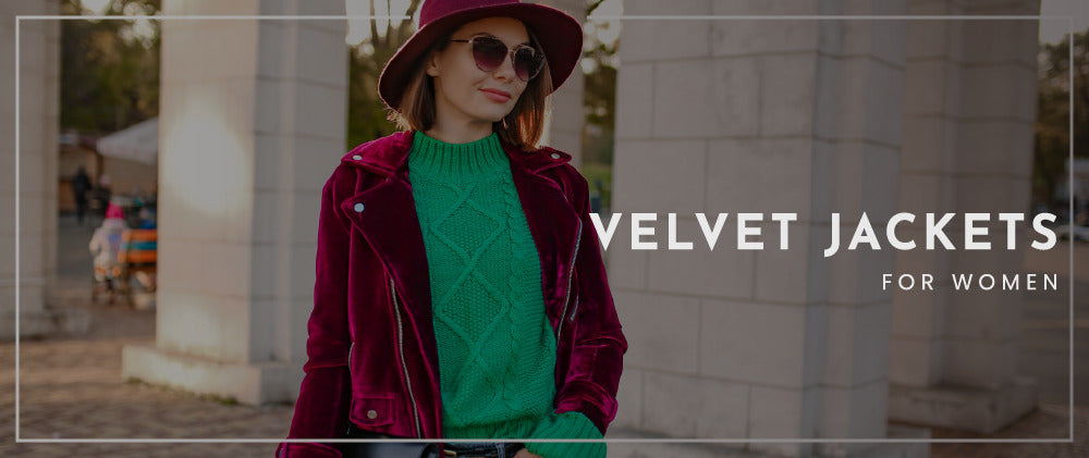 Velvet jacket For Women