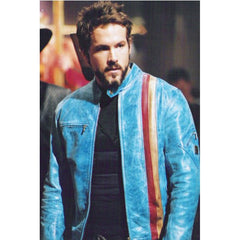 Ryan Reynolds Blade Trinity Hannibal King Leather Jacket