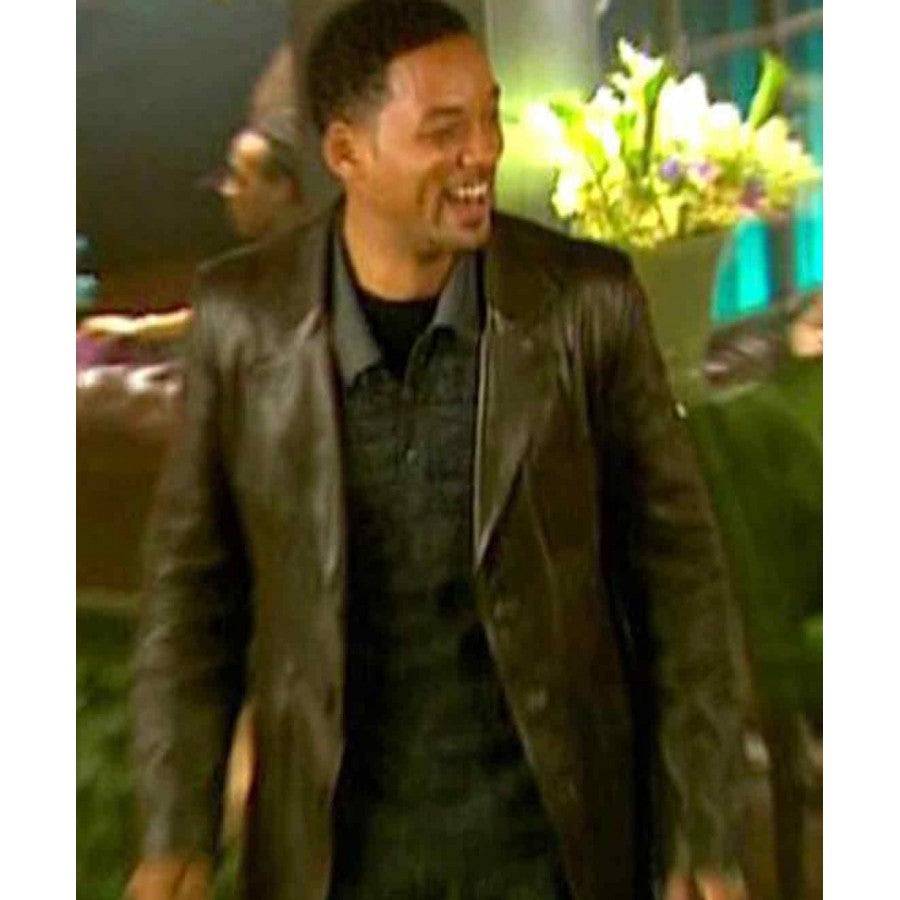 Hitch Movie Alex Hitchens Will Smith Leather Jacket