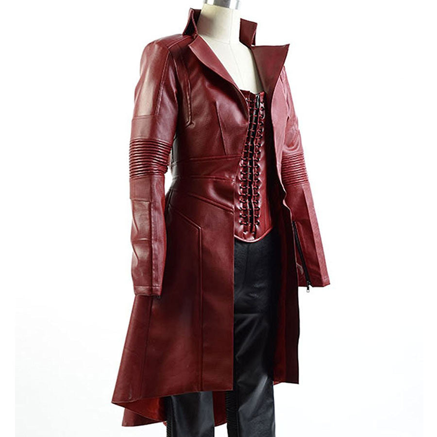 Elizabeth Olsen Scarlet Witch Coat And Vest