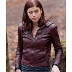 Adrianne Palicki Red Dawn Leather Jacket