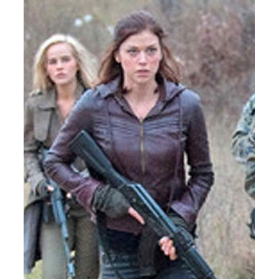 Adrianne Palicki Red Dawn Leather Jacket