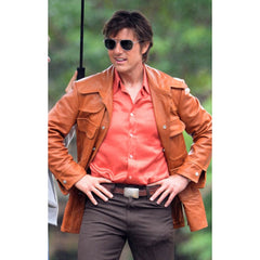 Tom Cruise Mena Leather Jacket