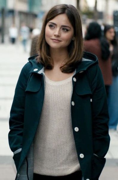 Doctor Who Jenna Coleman Green Coat