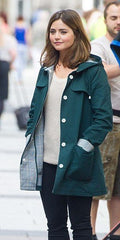 Doctor Who Jenna Coleman Green Coat