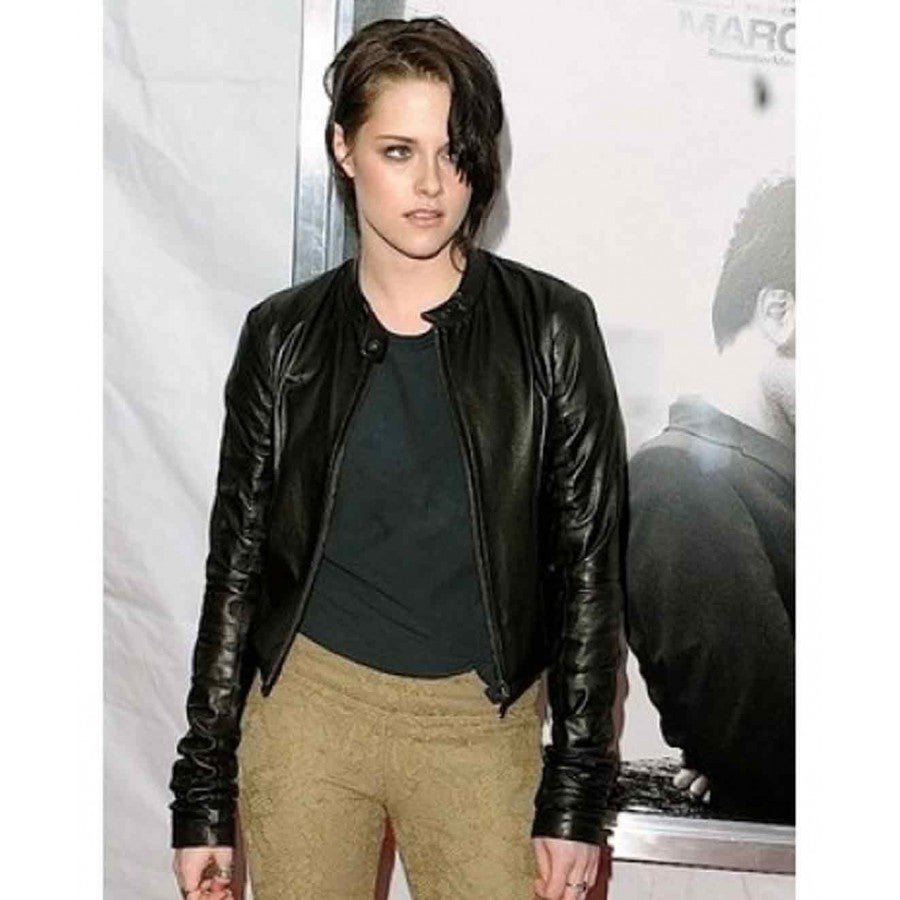 Remember Me Premiere Kristen Stewart Leather Jacket