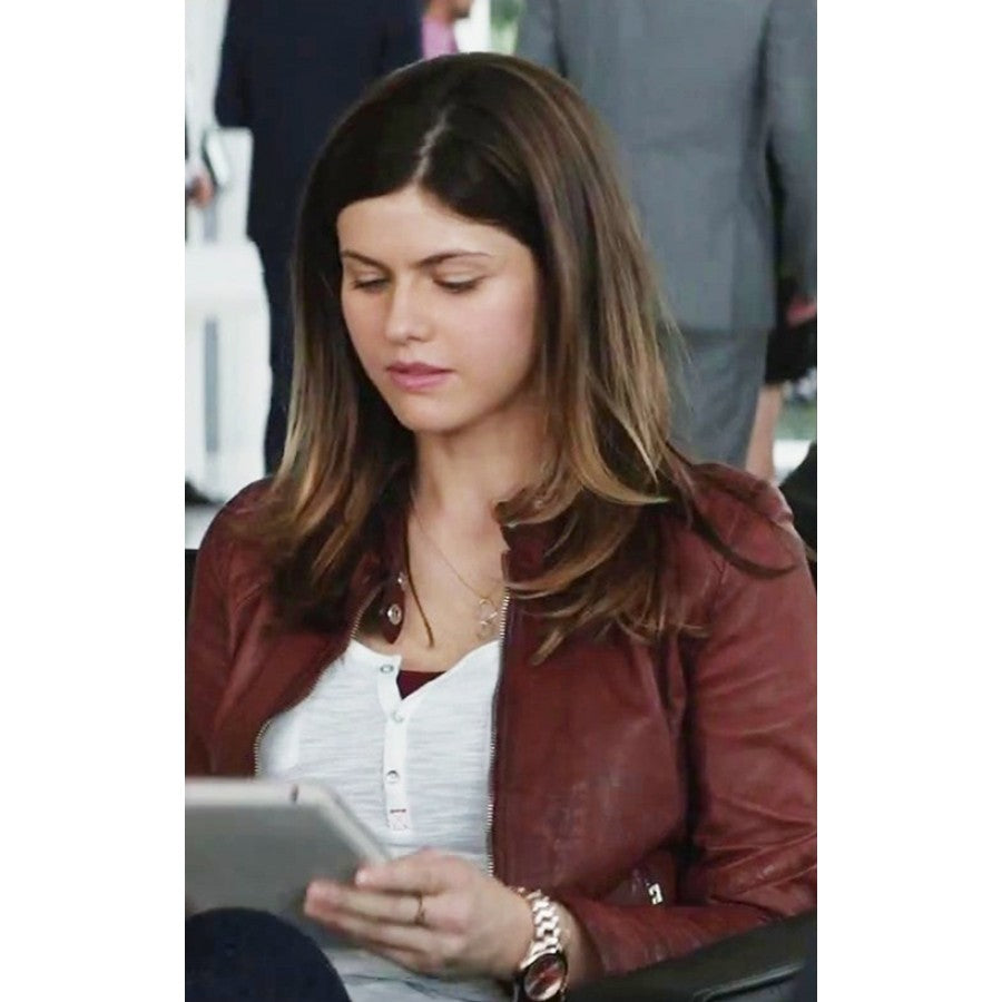 San Andreas Alexandra Daddario Leather Jacket