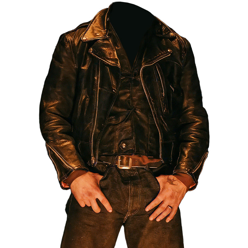 The Bikeriders Tom Hardy Black Leather Jacket