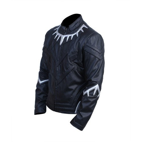 Avengers Black Panther Leather Jacket