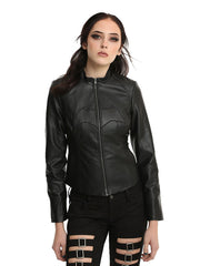 WOMAN BATMAN LOGO JACKET