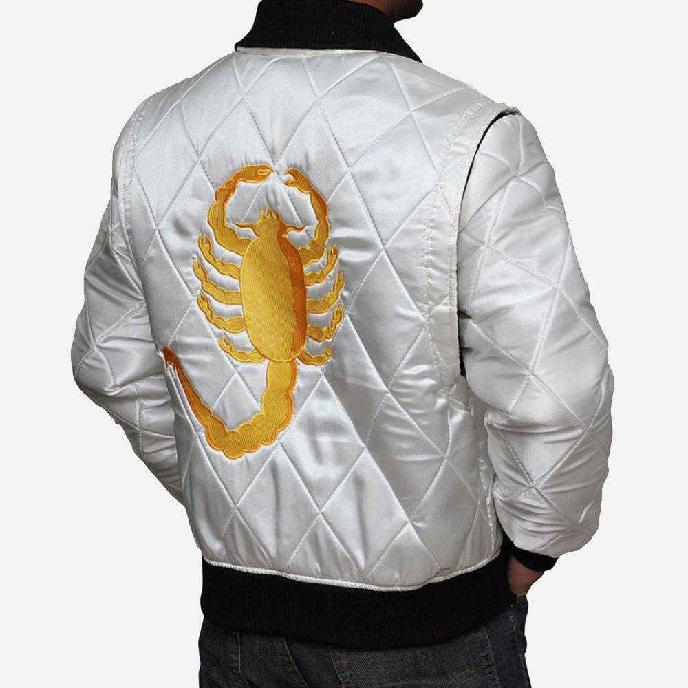 Drive Ryan Gosling Scorpion Satin Jacket