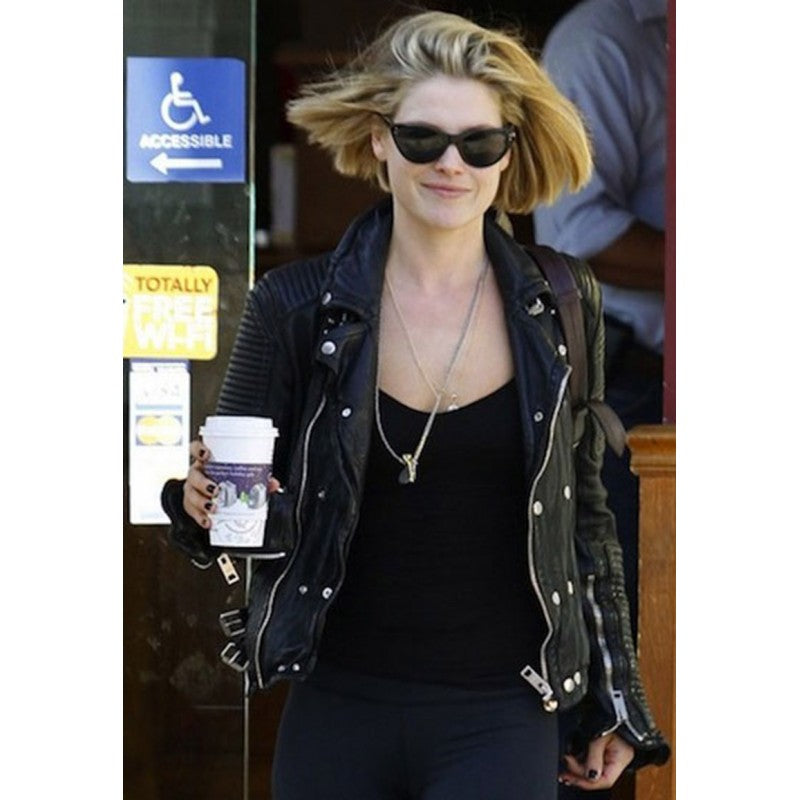 ALI LARTER BIKER JACKET