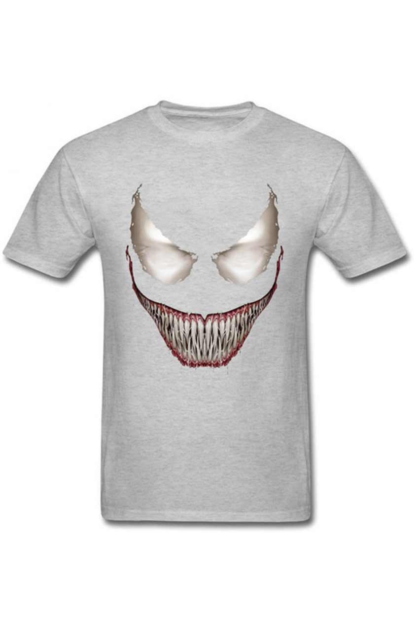 Venom Face Logo GreyT-Shirt