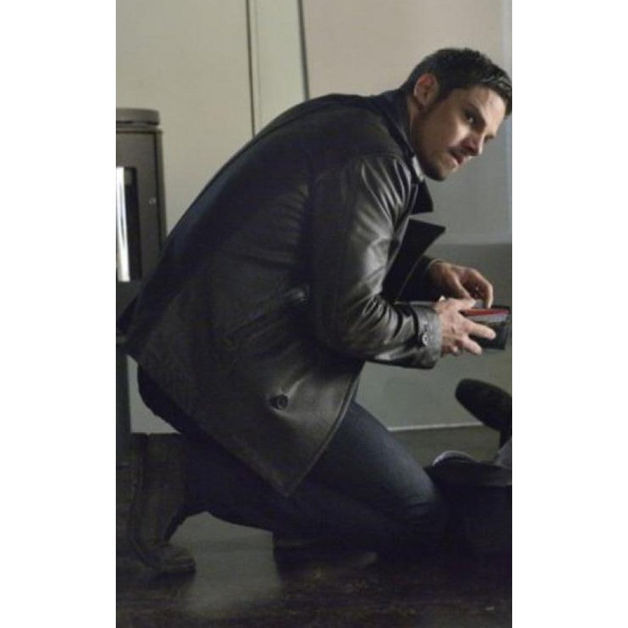 Jay Ryan Beauty and The Beast Leather Jacket