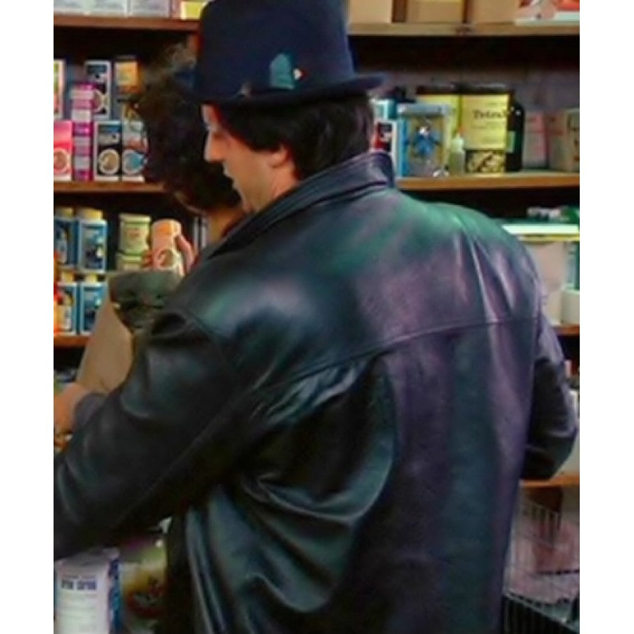 Sylvester Stallone Rocky Balboa Leather Blazer Jacket