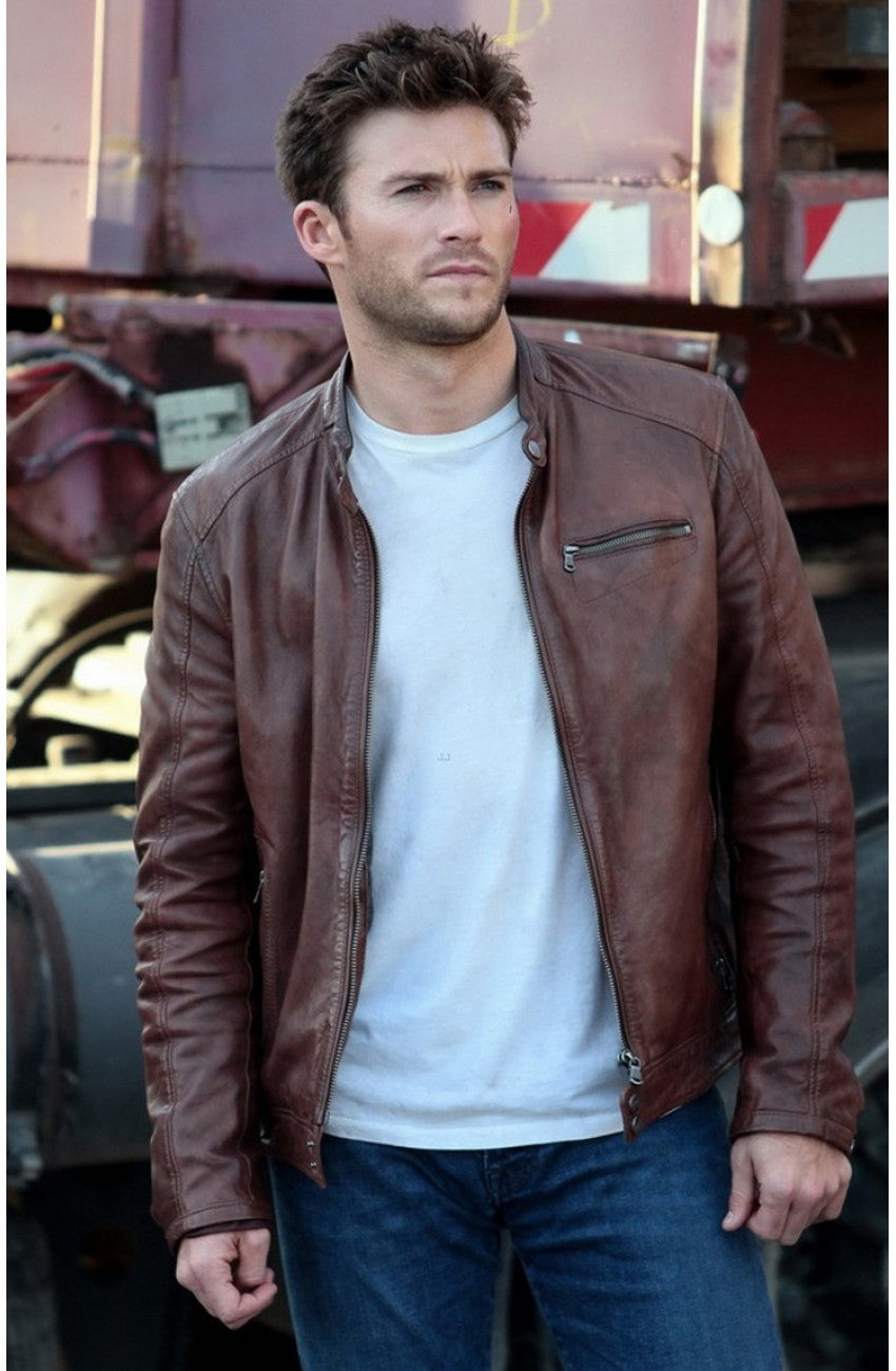 Fast 8 Scott Eastwood Leather Jacket