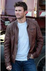 Fast 8 Scott Eastwood Leather Jacket