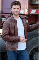 Fast 8 Scott Eastwood Leather Jacket