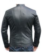 Classic Men Fashion Black Point Jacket