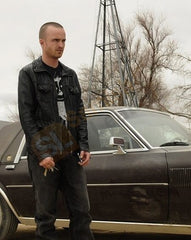 Stylish Aaron Paul Breaking Bad leather Jacket