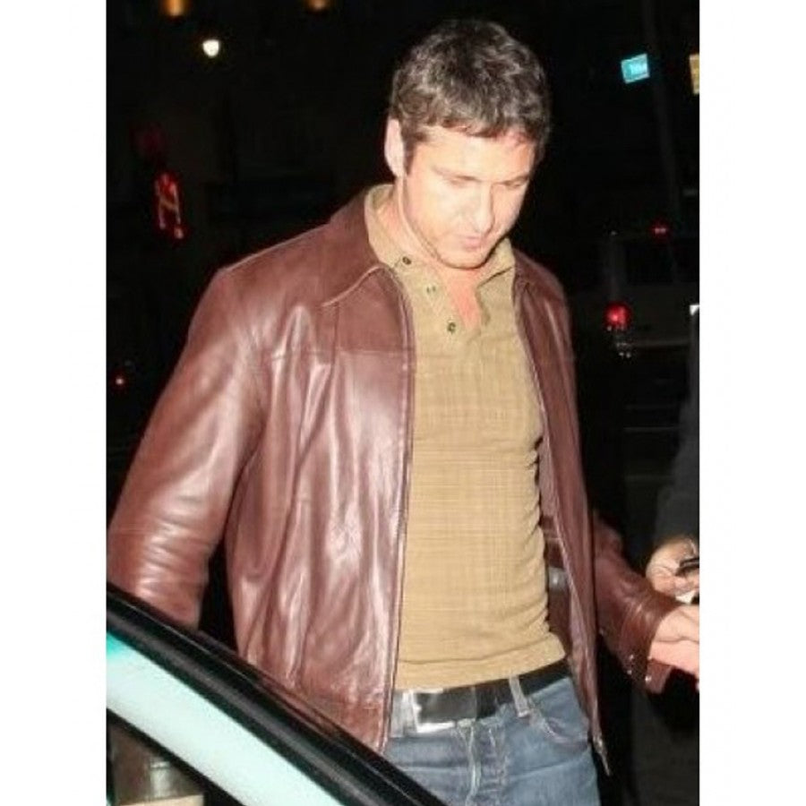 Rocknrolla Movie Gerard Butler Leather Jacket