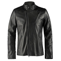 Robert Downey Jr. Iron Man 2 Black Leather Jacket