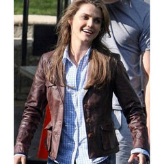 Bedtime Stories Keri Russell Leather Jacket