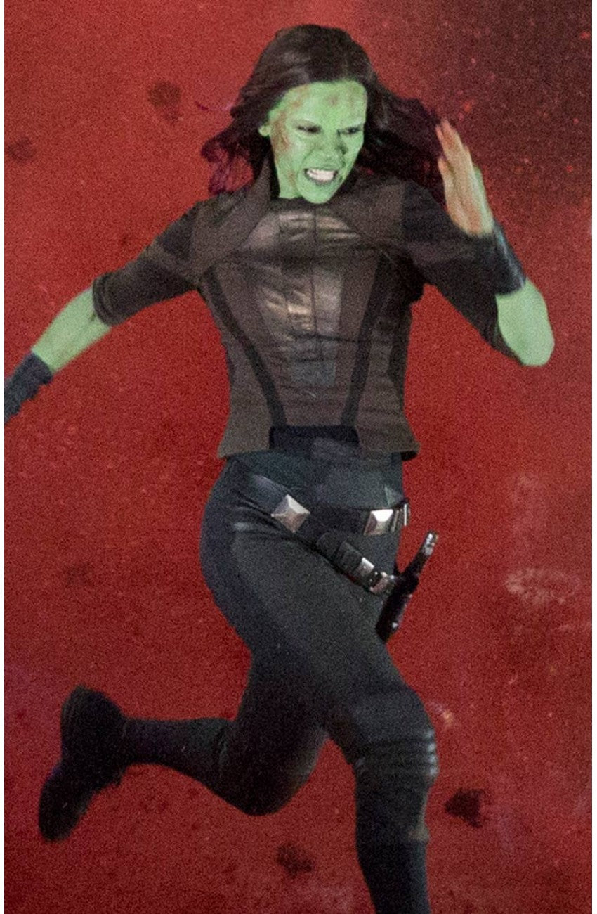 Gamora Guardians of The Galaxy 2 Cropped Jacket