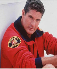 Baywatch Life Guard Jacket - David Hasselhoff Jacket - Lightweight Cotton Jacket