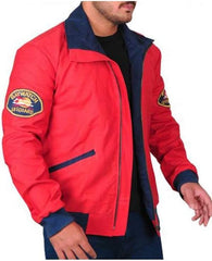 Baywatch Life Guard Jacket - David Hasselhoff Jacket - Lightweight Cotton Jacket