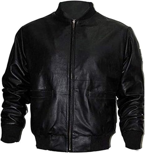 Rocky Leather Jacket - Men's Rocky Balboa Black Jacket