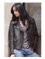 JESSICA JONES KRYSTEN RITTER BIKER JACKET