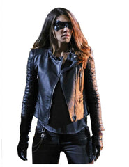 JULIANA HARKAVY ARROW SEASON 6 JACKET