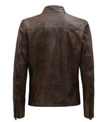 Harrison Ford Star Wars Han Solo Brown Leather Jacket