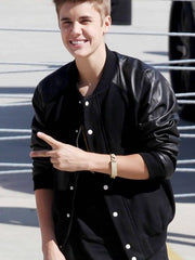 Justin Bieber Black Jacket