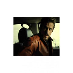 Blade Trinity Ryan Reynolds Brown Leather Jacket