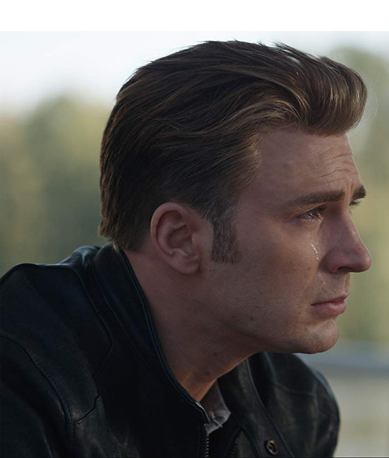 Avengers Endgame Steve Rogers Leather Jacket