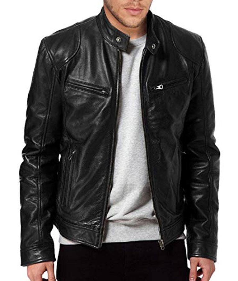 Steve Rogers Avengers Endgame Chris Evans Biker Jacket