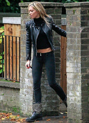 Abbey Clancy Leather Jacket