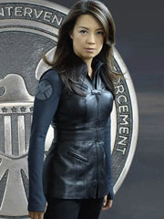 Agents of Shield Melinda May Leather Vest