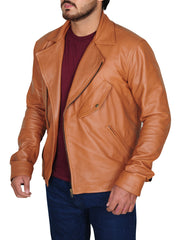 ALDEN EHRENREICH BEAUTIFUL CREATURES BROWN JACKET