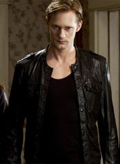 ALEXANDER SKARSGÅRD TRUE BLOOD LEATHER JACKET