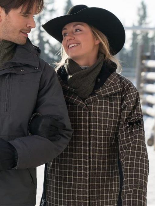 Amber Marshall Checkered Jacket