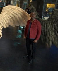 Amenadiel Lucifer Red Cotton Jacket