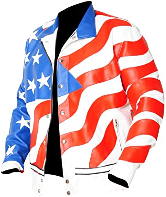 American-Rapper-Vanilla-Ice-US-Flag-Leather-Jacket