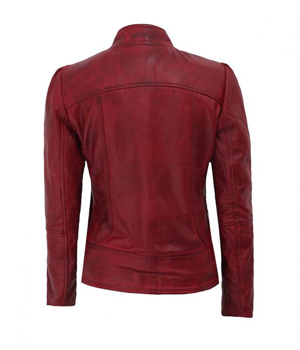 Women's Slim Fit Leather Jacket