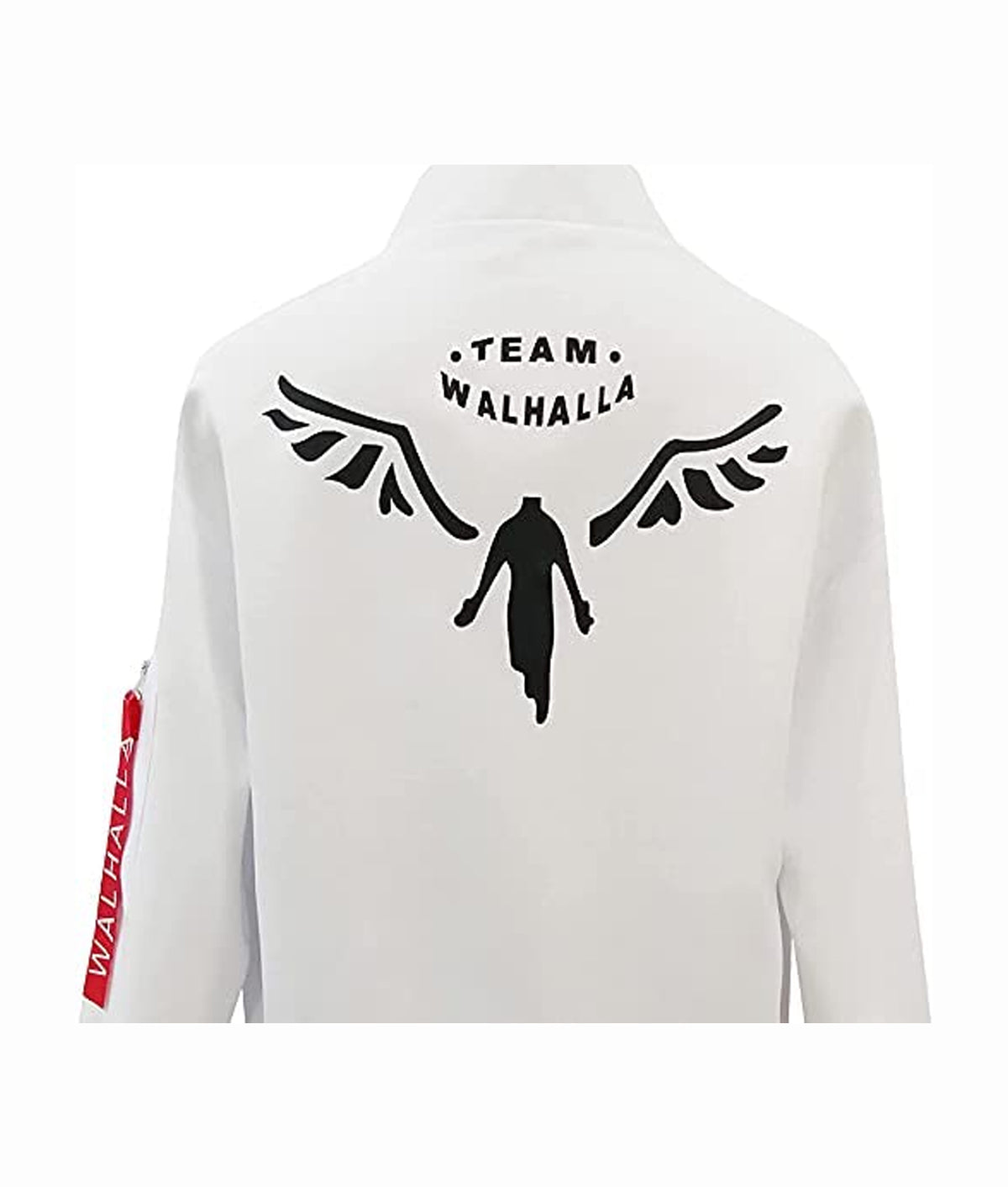Animated Series Tokyo Revengers Team Walhalla White Bomber Jacket